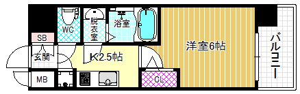 大阪府大阪市北区東天満１ 大阪天満宮駅 1K マンション 賃貸物件詳細