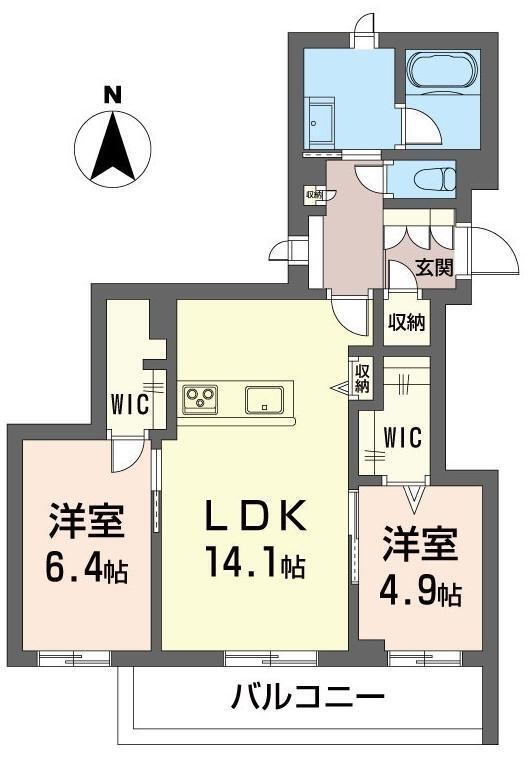 埼玉県さいたま市南区大字太田窪 南浦和駅 2LDK マンション 賃貸物件詳細