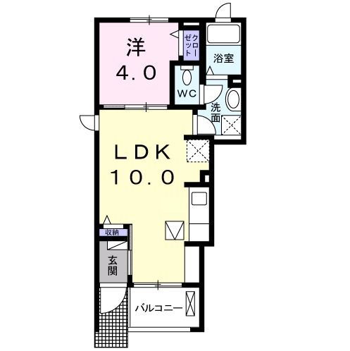 愛知県西尾市巨海町南浜田 西尾駅 1LDK アパート 賃貸物件詳細