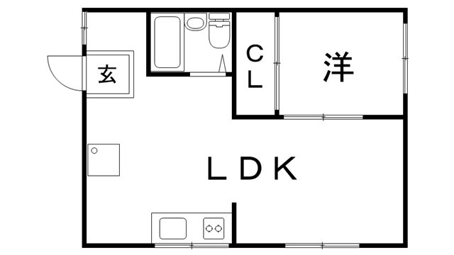 山田文化 2階 1LDK 賃貸物件詳細