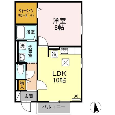 愛媛県松山市北条辻 伊予北条駅 1LDK アパート 賃貸物件詳細