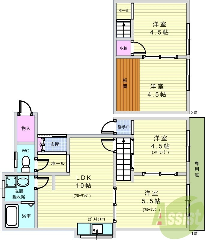蛍池北町２丁目貸家 4LDK 賃貸物件詳細