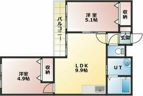 北海道札幌市中央区南二十五条西９ 東屯田通駅 2LDK マンション 賃貸物件詳細