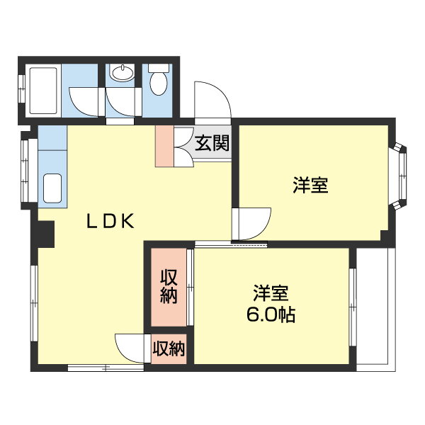 和歌山県和歌山市鳴神 日前宮駅 2LDK マンション 賃貸物件詳細