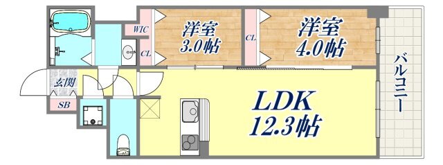兵庫県神戸市中央区中町通４ 神戸駅 2LDK マンション 賃貸物件詳細