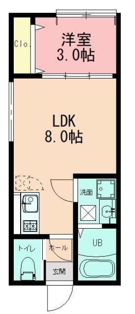 神奈川県横浜市南区永田東２ 井土ヶ谷駅 1LDK アパート 賃貸物件詳細