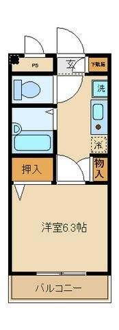 東京都世田谷区喜多見８ 喜多見駅 1K マンション 賃貸物件詳細