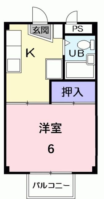 愛知県尾張旭市桜ケ丘町３ 旭前駅 1K アパート 賃貸物件詳細