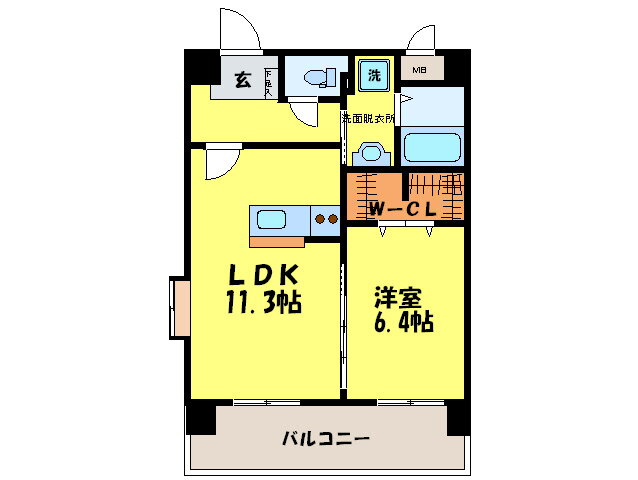 福岡県糟屋郡志免町別府２ 福岡空港駅 1LDK マンション 賃貸物件詳細