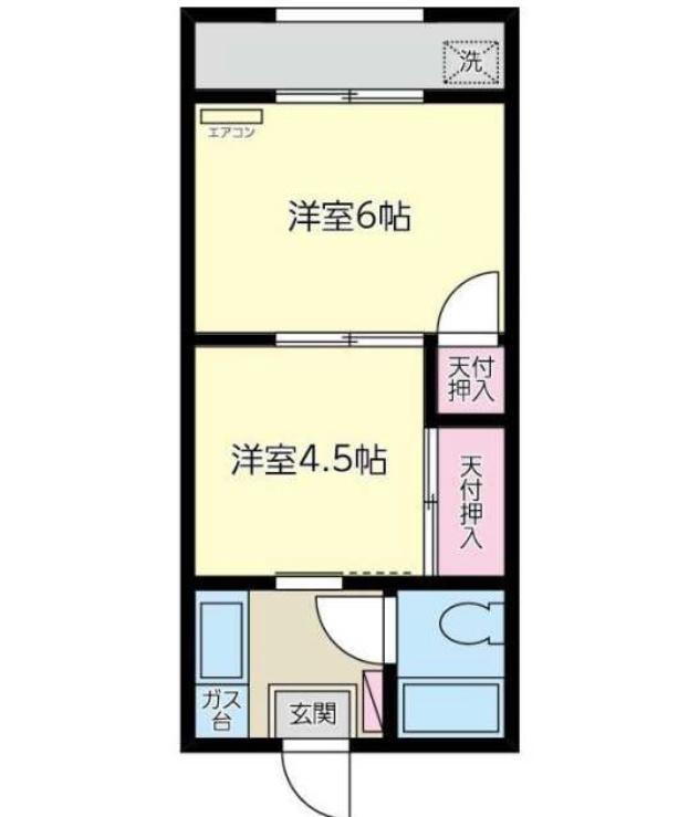 千葉県流山市大字東深井 運河駅 2K アパート 賃貸物件詳細