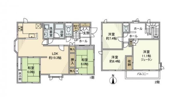 千葉県流山市市野谷 流山おおたかの森駅 5LDK 一戸建て 賃貸物件詳細