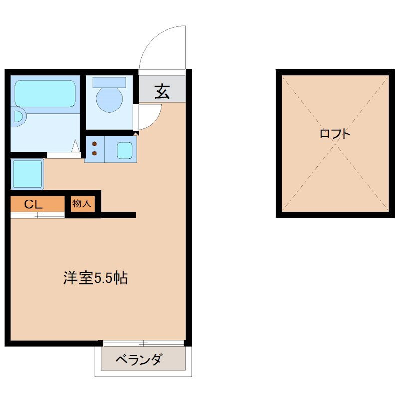 茨城県筑西市横塚 新治駅 1K アパート 賃貸物件詳細