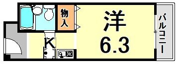 兵庫県神戸市東灘区魚崎南町３ 魚崎駅 1K マンション 賃貸物件詳細