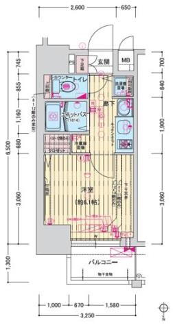 大阪府大阪市浪速区幸町２ 桜川駅 1K マンション 賃貸物件詳細