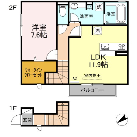 広島県福山市曙町２ 東福山駅 2LDK アパート 賃貸物件詳細