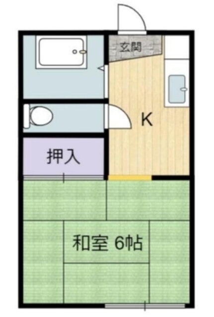 東京都調布市富士見町１ 西調布駅 1K アパート 賃貸物件詳細