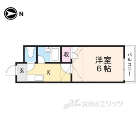 大阪府枚方市船橋本町２ 樟葉駅 1K マンション 賃貸物件詳細