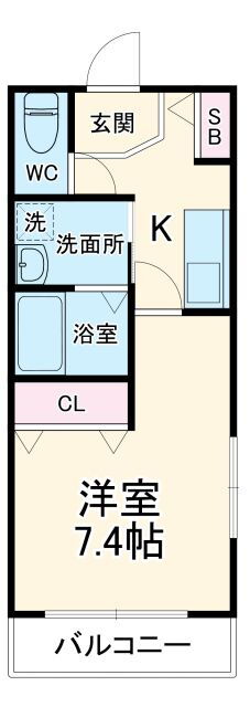 クラウド西宮北口 3階 1K 賃貸物件詳細