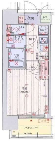 大阪府大阪市港区市岡元町２ 弁天町駅 1K マンション 賃貸物件詳細