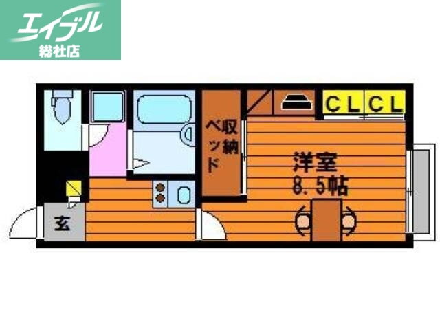 岡山県総社市中央３ 東総社駅 1K アパート 賃貸物件詳細