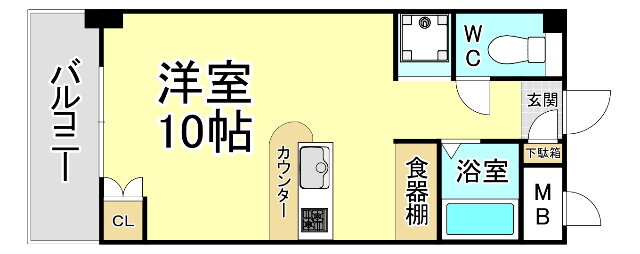 福岡県北九州市小倉南区富士見２ 城野駅 ワンルーム マンション 賃貸物件詳細