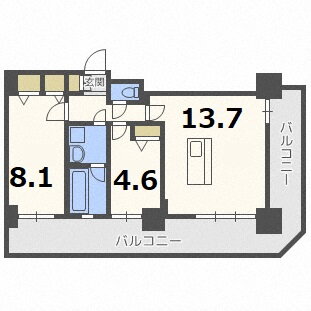 北海道札幌市中央区南三条東２ バスセンター前駅 2LDK マンション 賃貸物件詳細