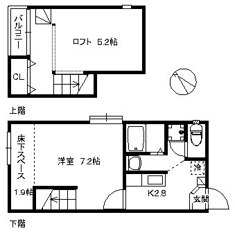福岡県福岡市西区大字周船寺 周船寺駅 1K アパート 賃貸物件詳細
