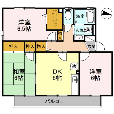 兵庫県明石市二見町西二見 東二見駅 3DK アパート 賃貸物件詳細