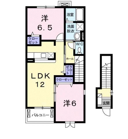 岡山県倉敷市南畝１ 水島駅 2LDK アパート 賃貸物件詳細