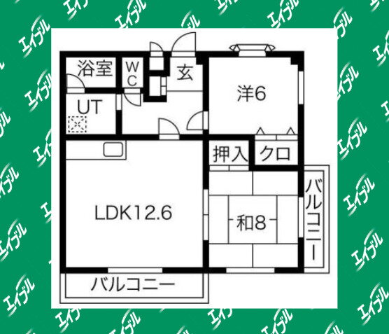 愛知県常滑市字長間 常滑駅 2LDK マンション 賃貸物件詳細