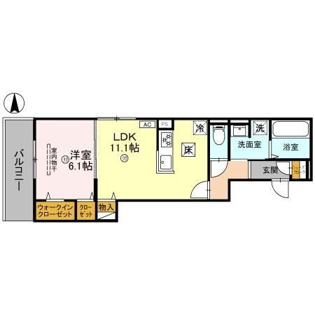 京都府京都市伏見区深草野田町 藤森駅 1LDK アパート 賃貸物件詳細