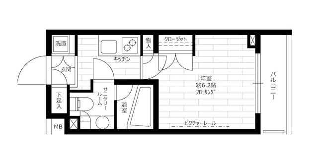 東京都大田区西馬込１ 西馬込駅 1K マンション 賃貸物件詳細