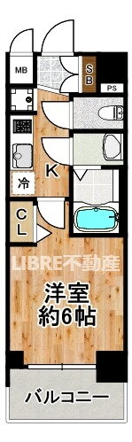 大阪府大阪市大正区泉尾３ 大正駅 1K マンション 賃貸物件詳細