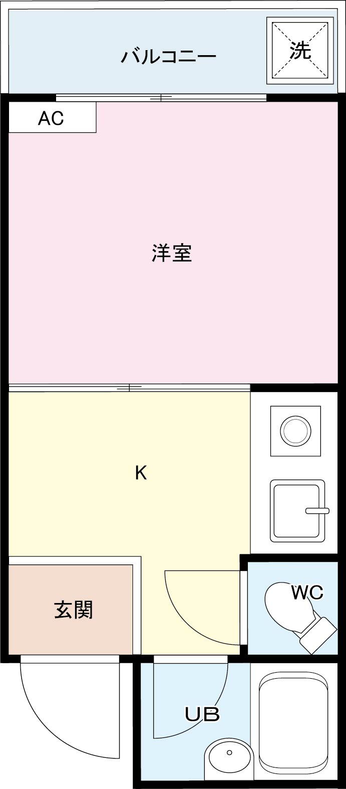 東京都渋谷区代々木５ 参宮橋駅 1K マンション 賃貸物件詳細