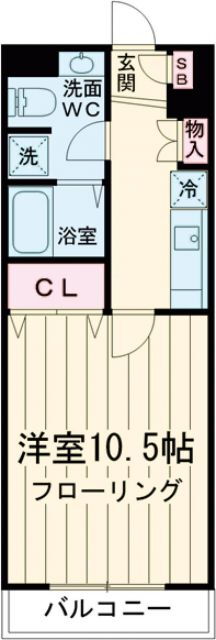 トリアンゴロ 3階 1K 賃貸物件詳細