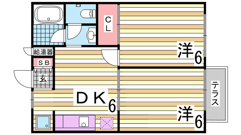 兵庫県神戸市須磨区若木町３ 東須磨駅 2DK アパート 賃貸物件詳細