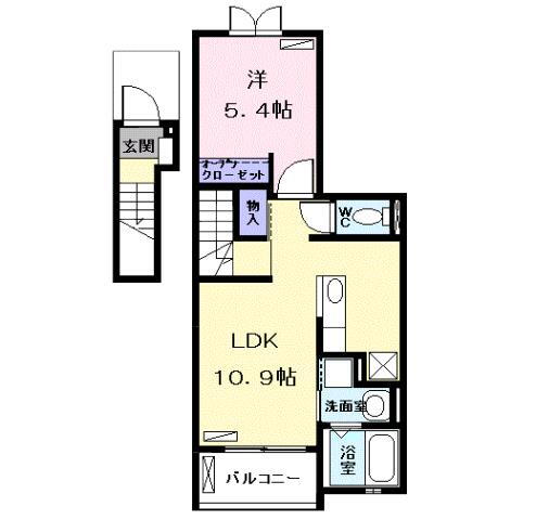 愛知県名古屋市西区赤城町 庄内緑地公園駅 1LDK アパート 賃貸物件詳細