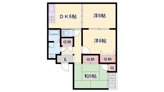 兵庫県相生市旭３ 相生駅 3DK マンション 賃貸物件詳細