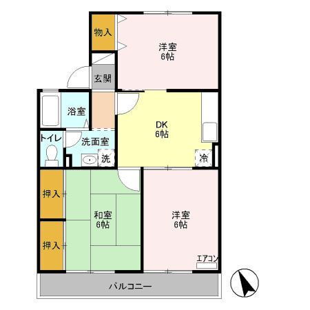 千葉県八千代市大和田 京成大和田駅 3DK アパート 賃貸物件詳細