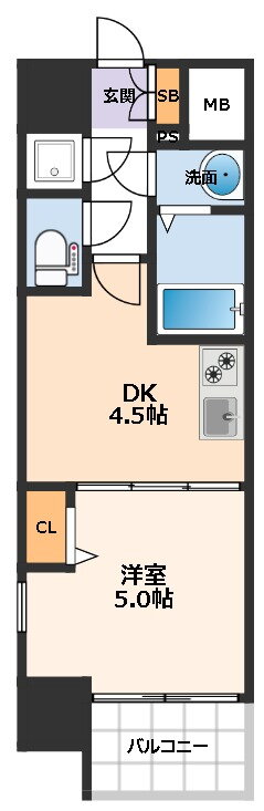 大阪府大阪市浪速区大国２ 大国町駅 1DK マンション 賃貸物件詳細