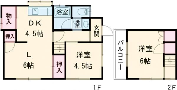 兵庫県高砂市中島１ 伊保駅 3DK 一戸建て 賃貸物件詳細