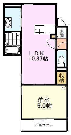 東京都国立市谷保 矢川駅 1LDK アパート 賃貸物件詳細