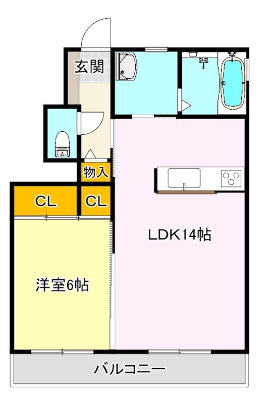 佐賀県三養基郡基山町大字小倉 基山駅 1LDK アパート 賃貸物件詳細