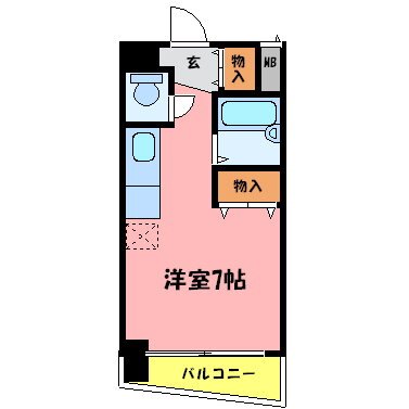 兵庫県明石市野々上３ 西明石駅 ワンルーム マンション 賃貸物件詳細