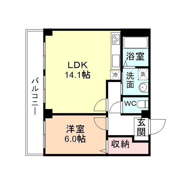 富山県富山市山室 大泉駅 1LDK マンション 賃貸物件詳細