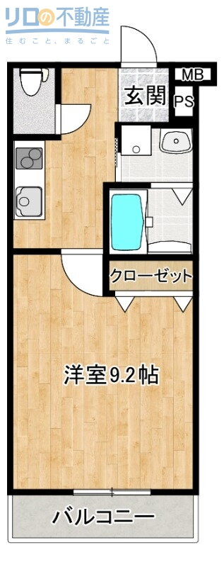 フジパレス宝塚小林ＩＩＩ　番館 3階 1K 賃貸物件詳細