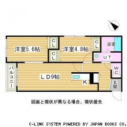 北海道札幌市西区西町南５ 発寒南駅 2LDK マンション 賃貸物件詳細
