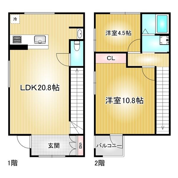 愛知県名古屋市千種区萱場２ ナゴヤドーム前矢田駅 2LDK 一戸建て 賃貸物件詳細