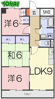 コンフォート悠とぴあ 5階 3LDK 賃貸物件詳細