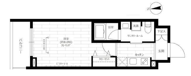 東京都墨田区吾妻橋３ 本所吾妻橋駅 1K マンション 賃貸物件詳細